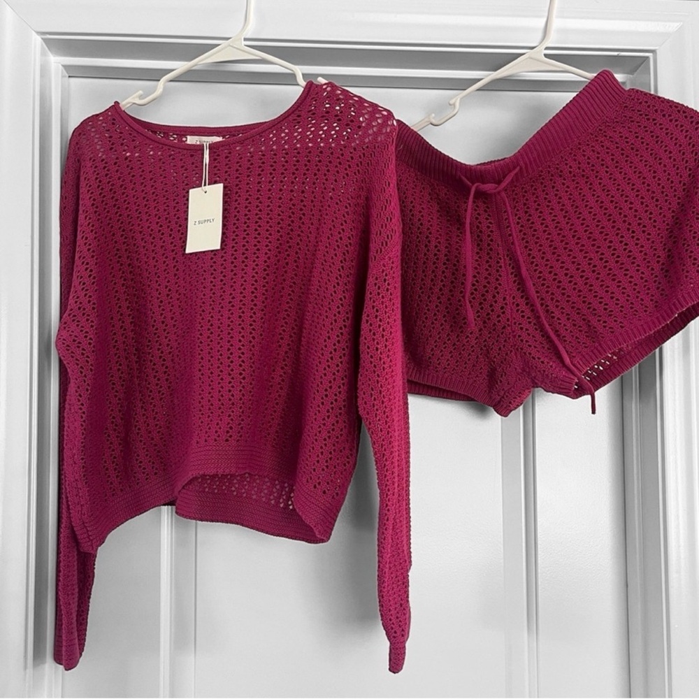 ZSUPPLY Sweater and Shorts Set - Picture 3 of 3